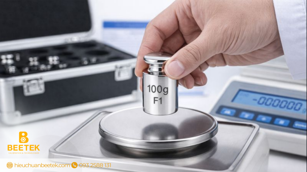 Hiệu chuẩn quả cân chuẩn cấp