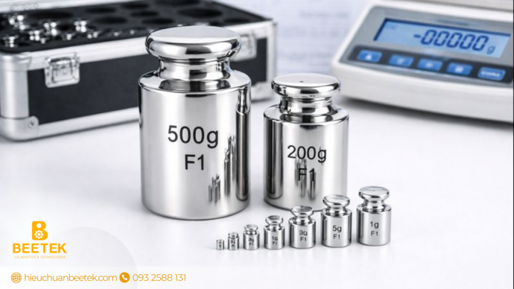 Hiệu chuẩn quả cân chuẩn cấp