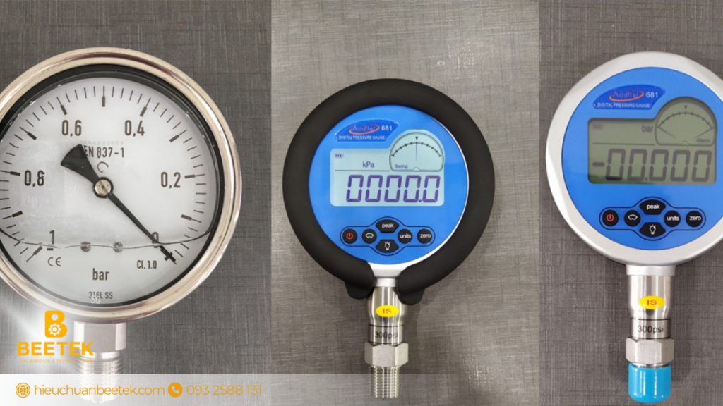 Hiệu chuẩn Đồng hồ đo áp suất