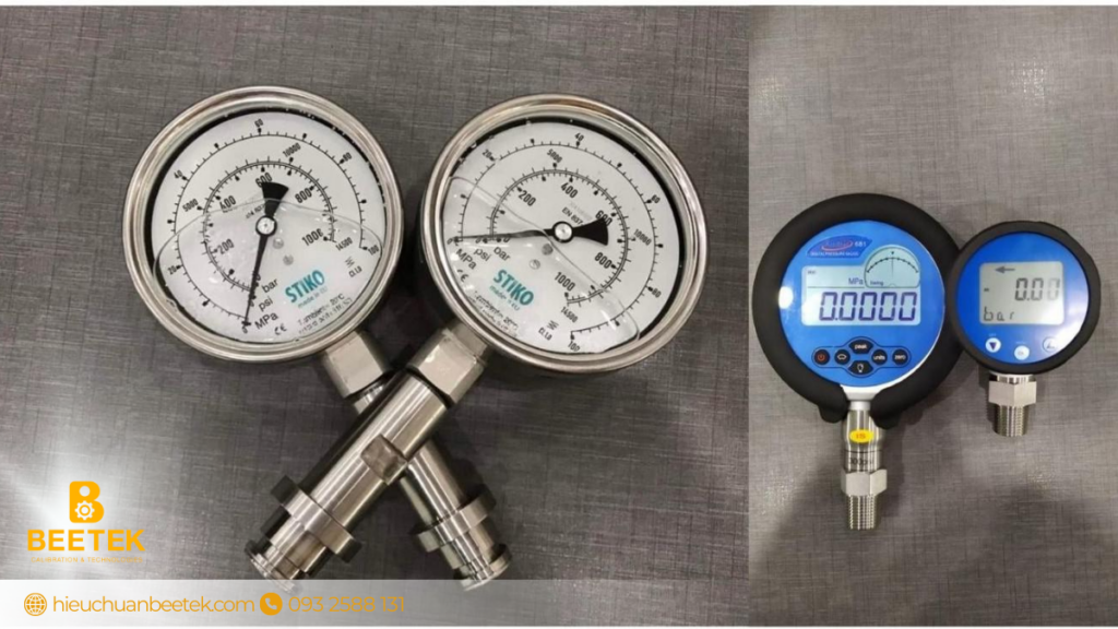 Hiệu chuẩn Đồng hồ đo áp suất