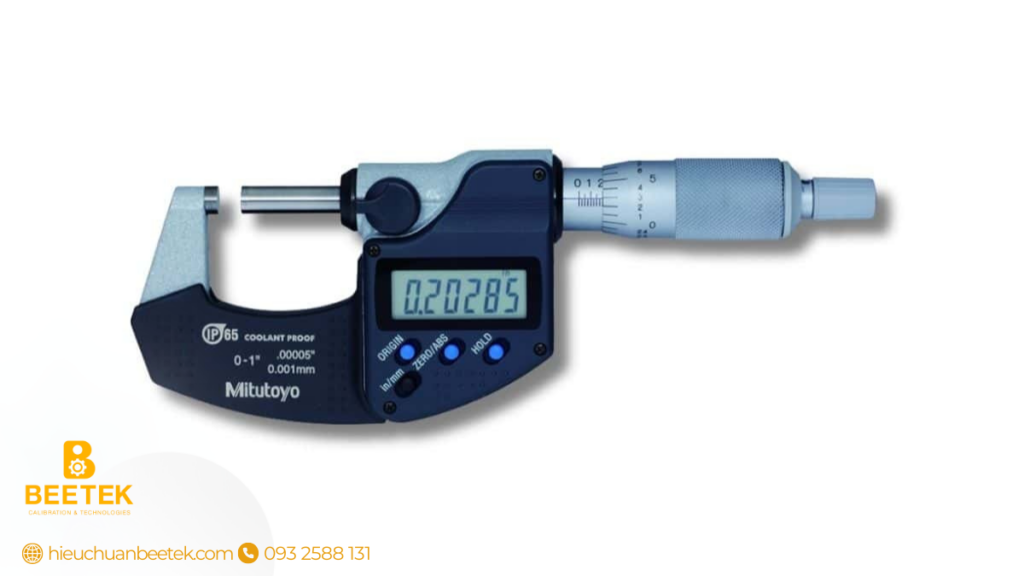 Hiệu chuẩn thước cặp & panme